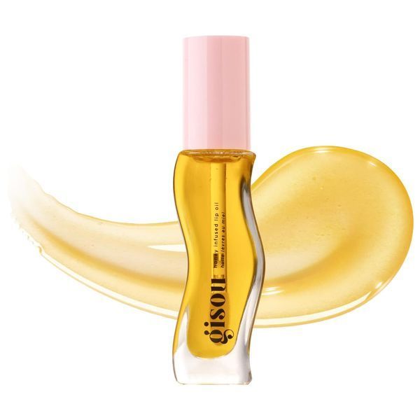 Олія для губ Gisou Honey Infused Lip Oil Honey Gold gs3 фото