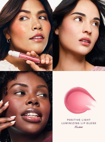 Блиск для губ Rare Beauty Positive Light Luminizing Lip Gloss Flicker rb7 фото